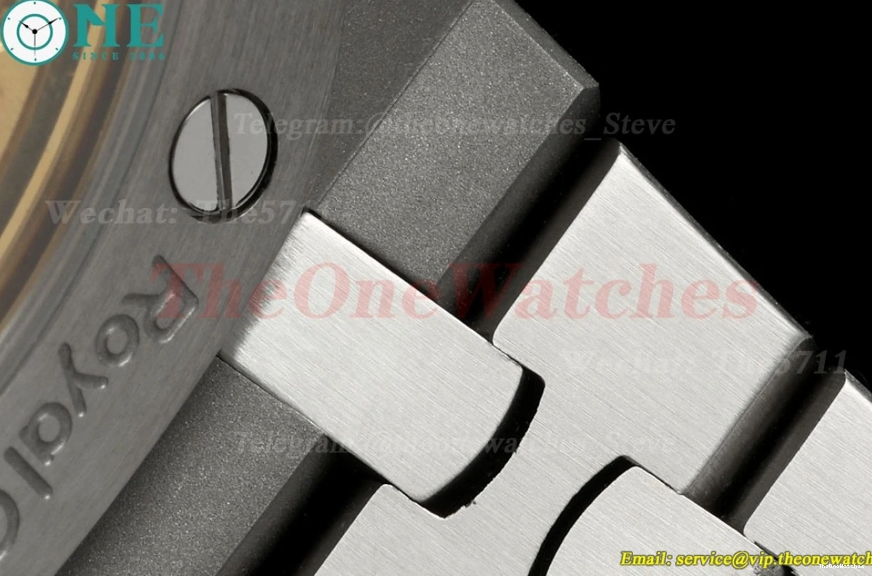Super A4302 SS TKF Clone Dial 41mm 15500 Grey Oak SS Royal 0522